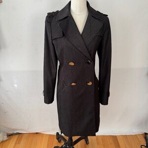 Dark Grey Trench Coat